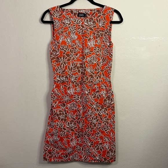 Kate Spade Saturday Cotton/ Linen Blend Floral Dress - Picture 1 of 8